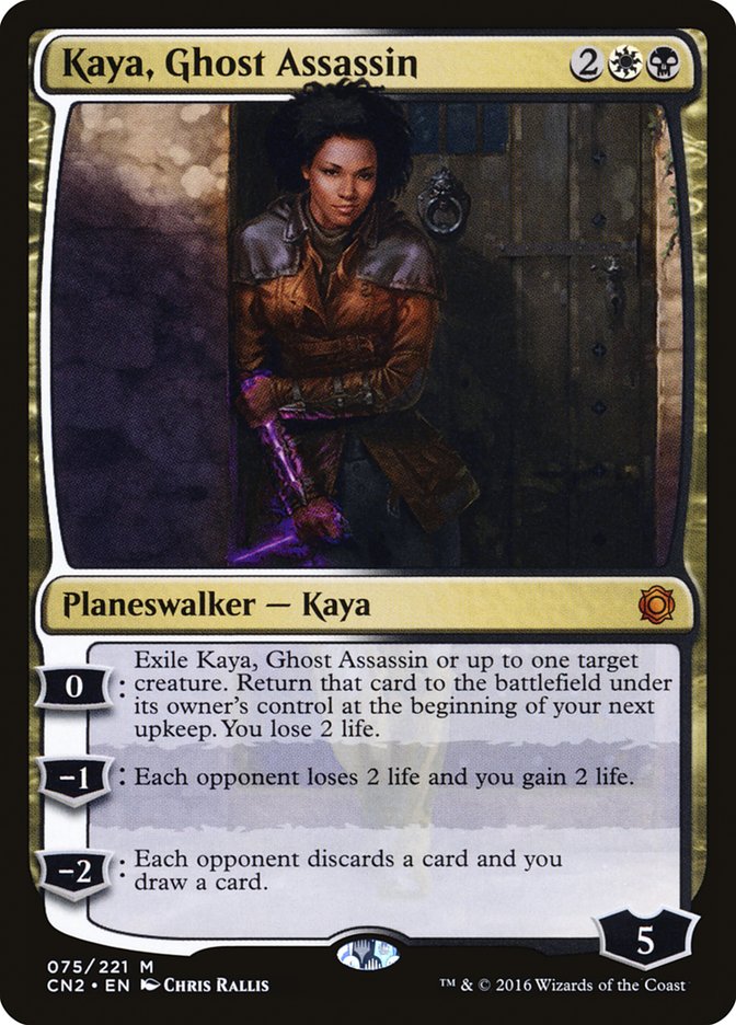 Kaya, Ghost Assassin (075/221) [Conspiracy: Take the Crown] | Clutch Gaming