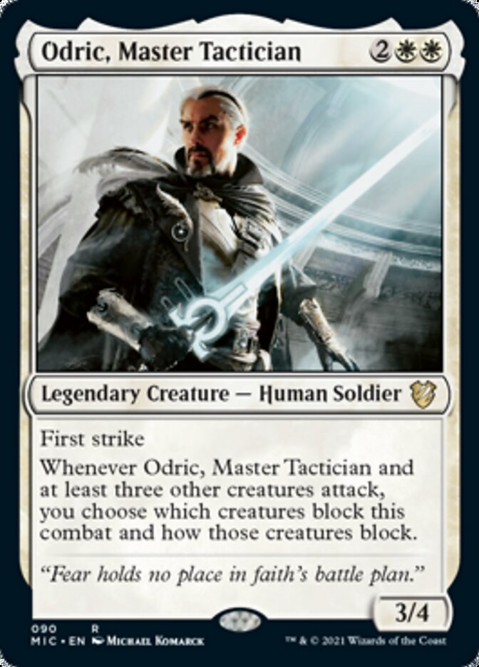 Odric, Master Tactician [Innistrad: Midnight Hunt Commander] | Clutch Gaming