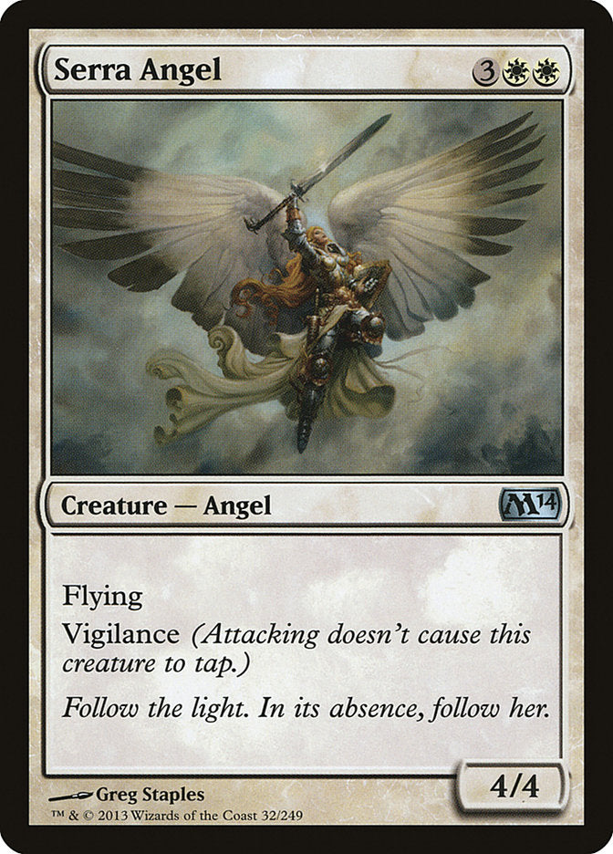 Serra Angel [Magic 2014] | Clutch Gaming