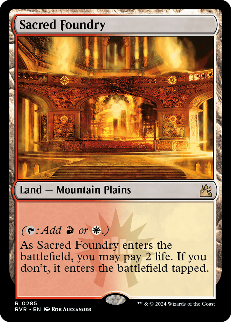 Sacred Foundry [Ravnica Remastered] | Clutch Gaming