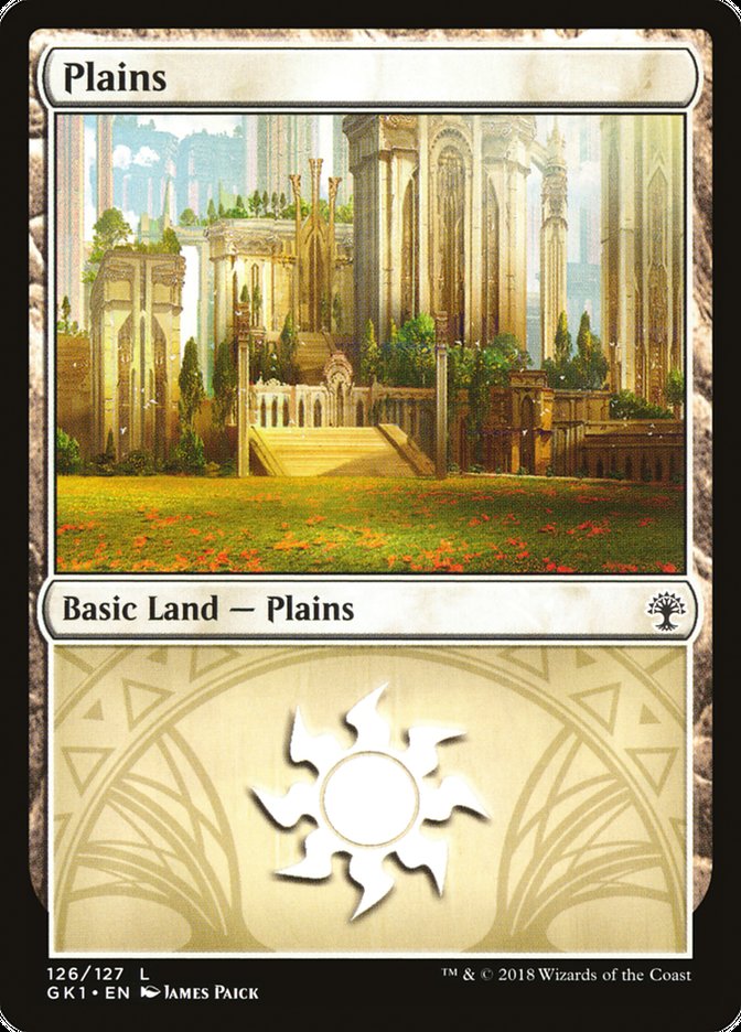 Plains (126) [Guilds of Ravnica Guild Kit] | Clutch Gaming