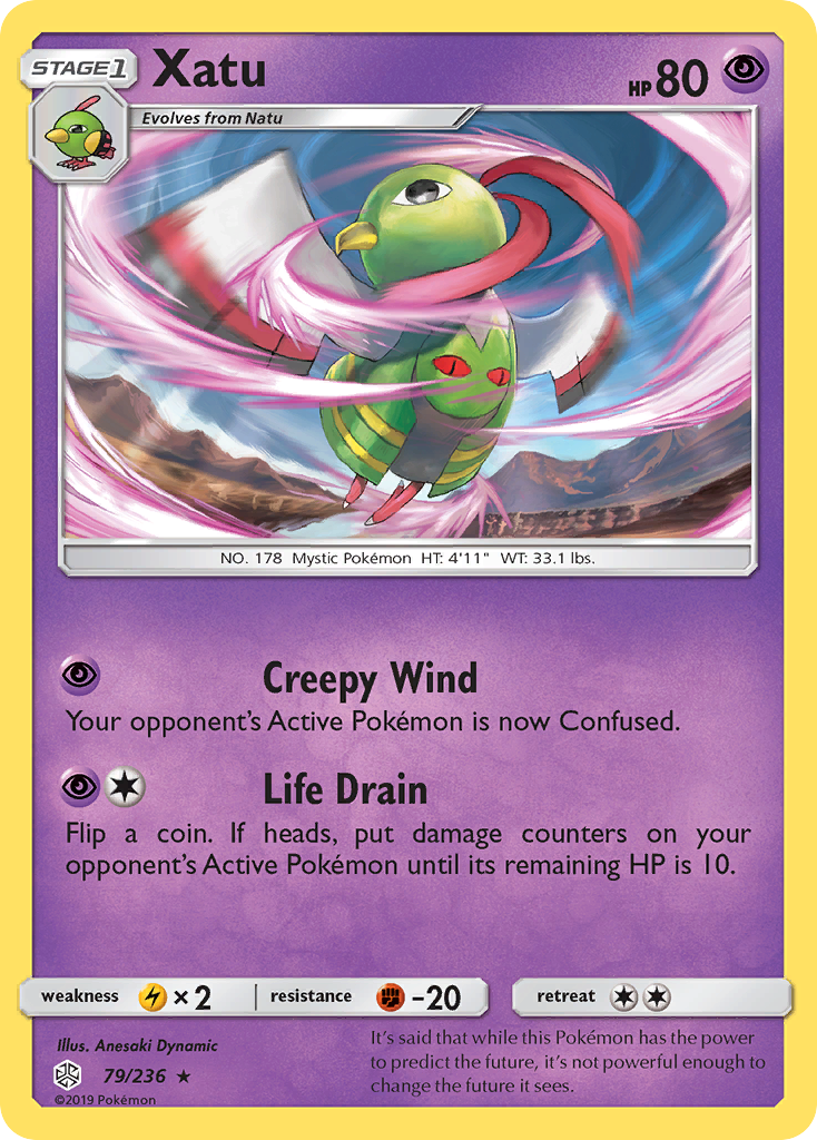 Xatu (79/236) [Sun & Moon: Cosmic Eclipse] | Clutch Gaming