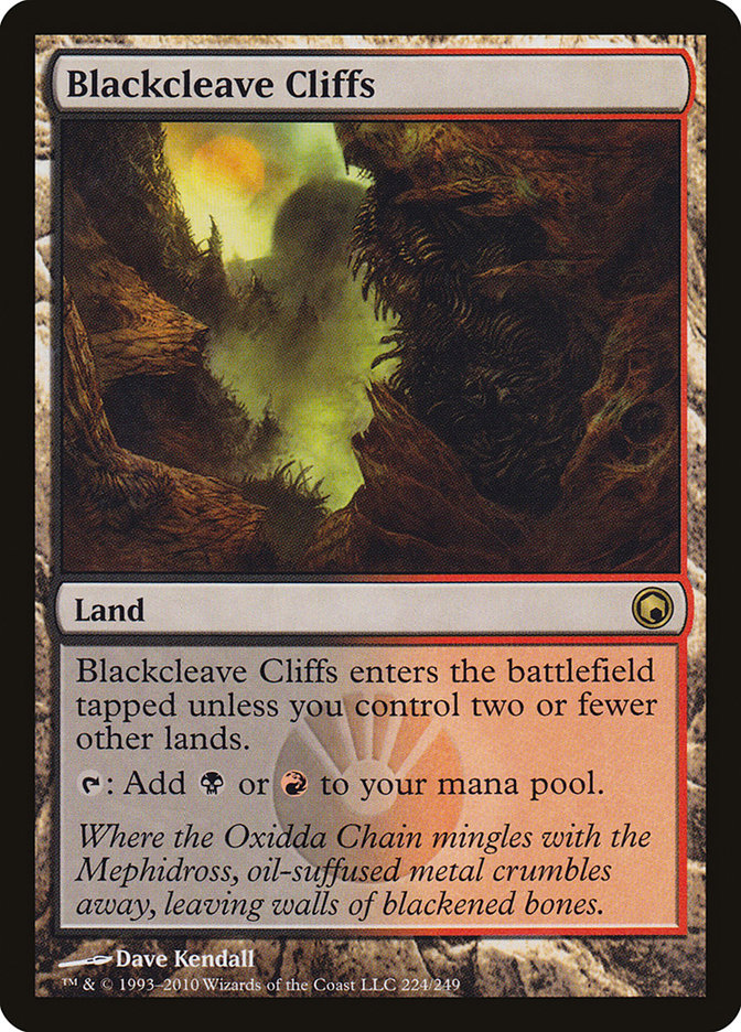 Blackcleave Cliffs [Scars of Mirrodin] | Clutch Gaming