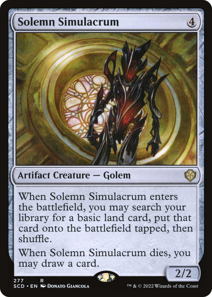 Solemn Simulacrum [Starter Commander Decks] | Clutch Gaming