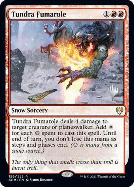 Tundra Fumarole (Promo Pack) [Kaldheim Promos] | Clutch Gaming