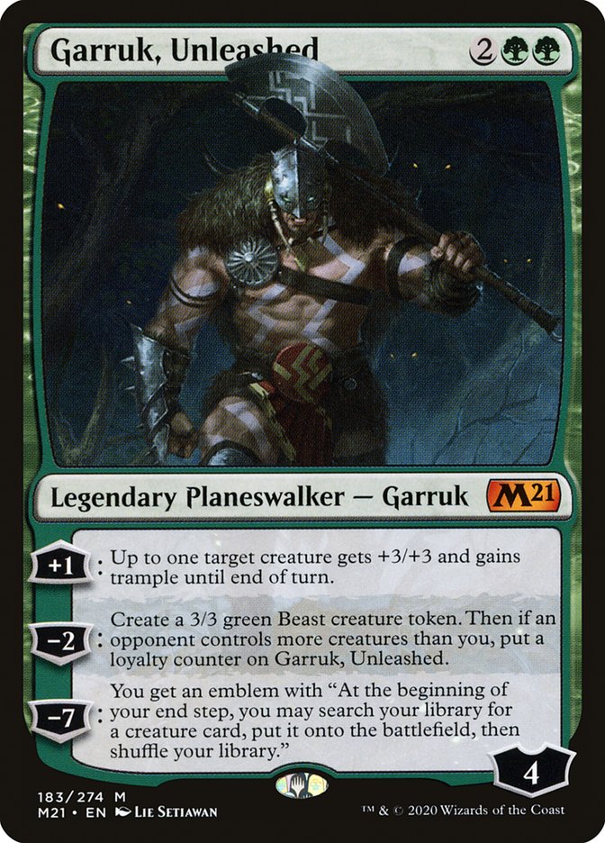 Garruk, Unleashed [Core Set 2021] | Clutch Gaming