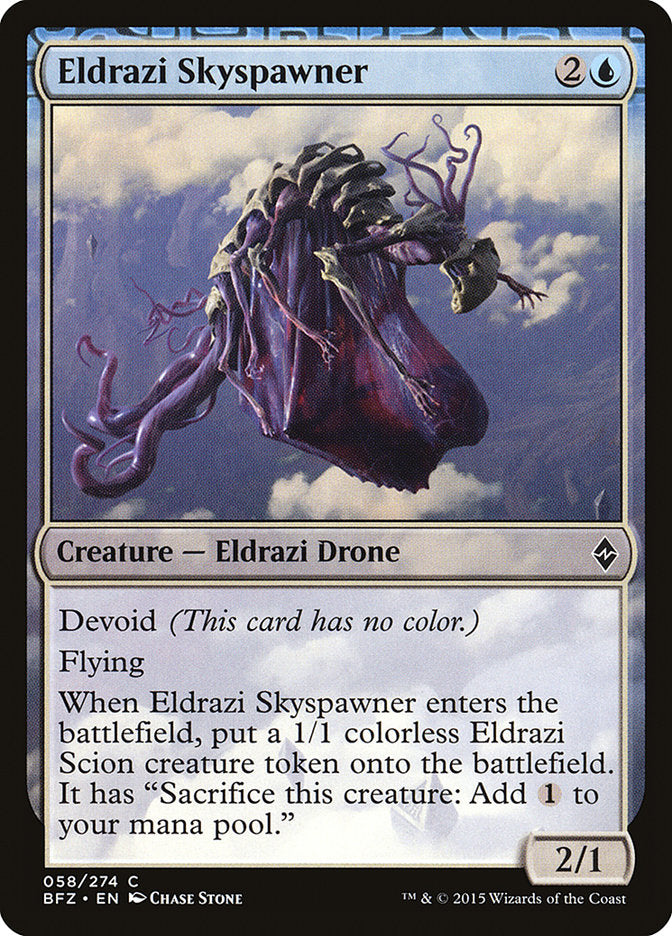 Eldrazi Skyspawner [Battle for Zendikar] | Clutch Gaming