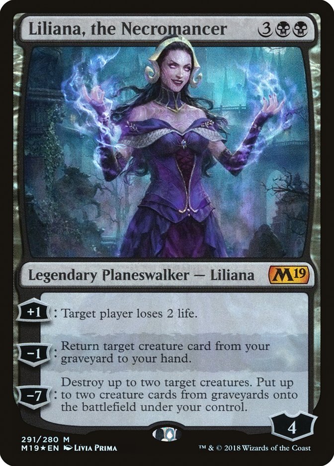 Liliana, the Necromancer [Core Set 2019] | Clutch Gaming