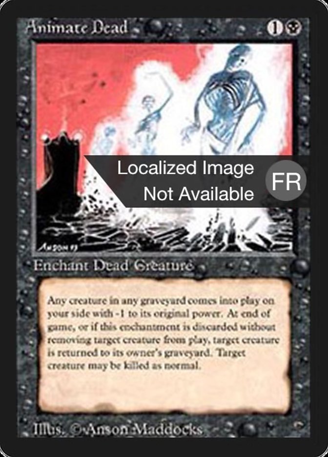 Animate Dead [Foreign Black Border] | Clutch Gaming