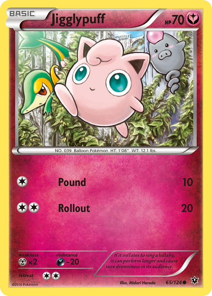 Jigglypuff (65/124) [XY: Fates Collide] | Clutch Gaming