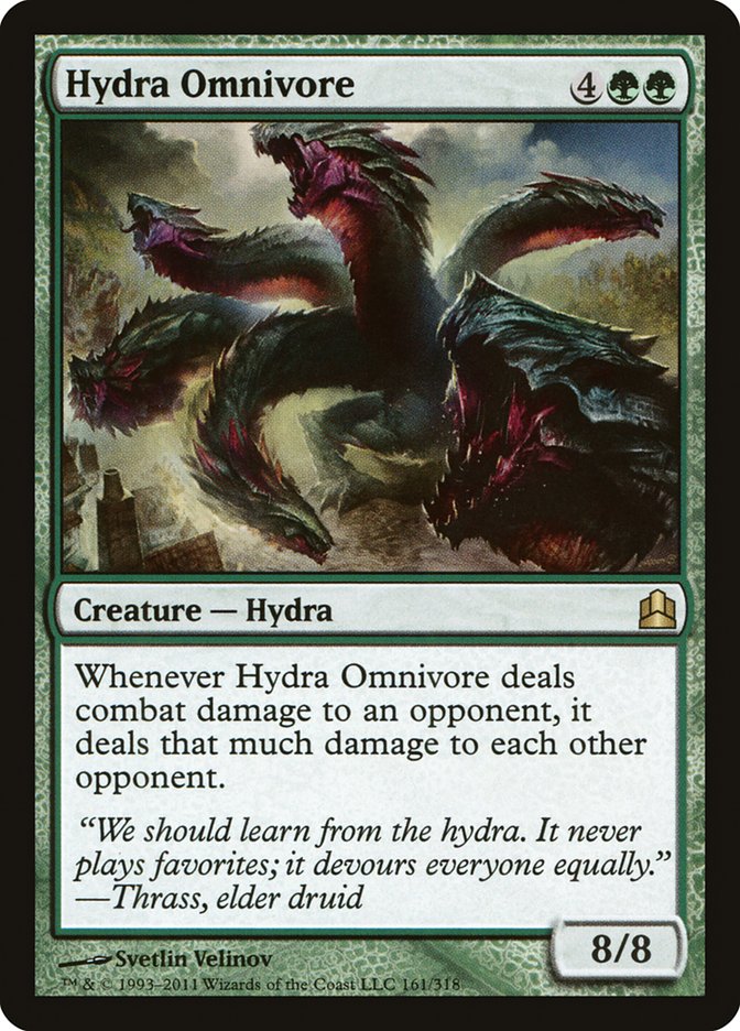 Hydra Omnivore [Commander 2011] | Clutch Gaming