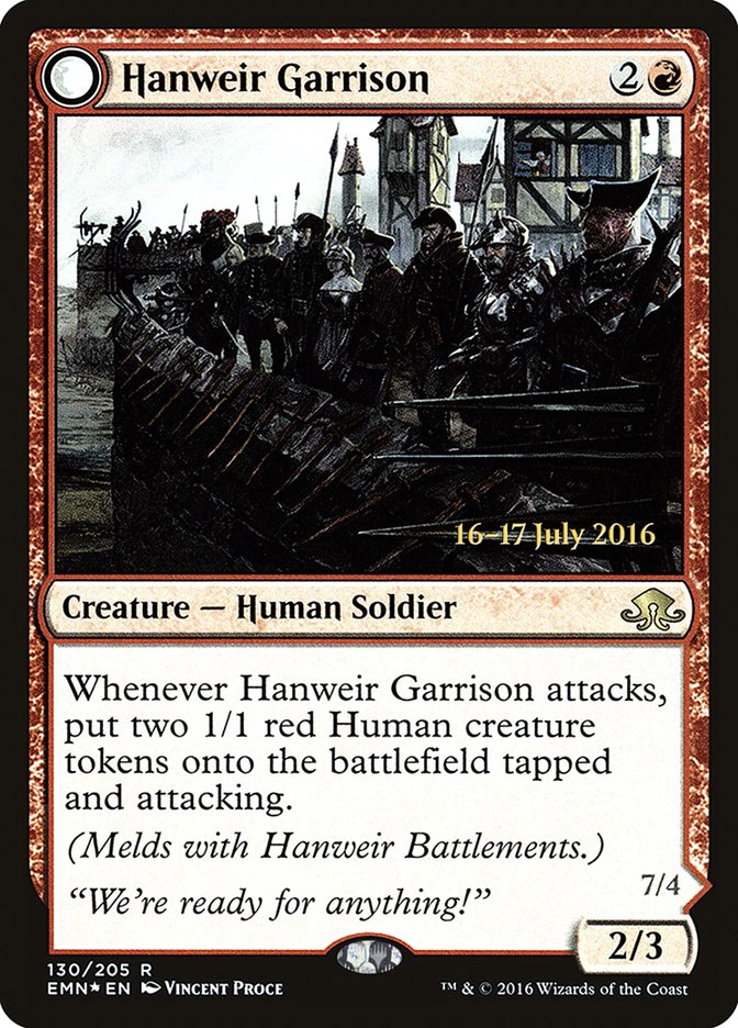 Hanweir Garrison [Eldritch Moon Prerelease Promos] | Clutch Gaming