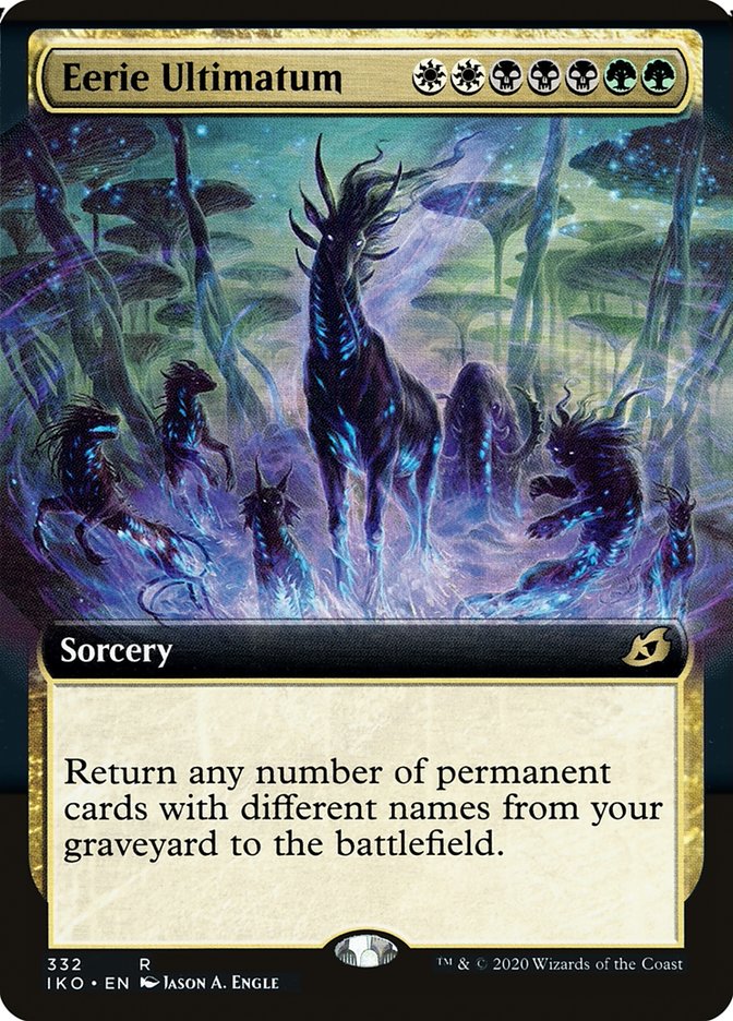 Eerie Ultimatum (Extended Art) [Ikoria: Lair of Behemoths] | Clutch Gaming
