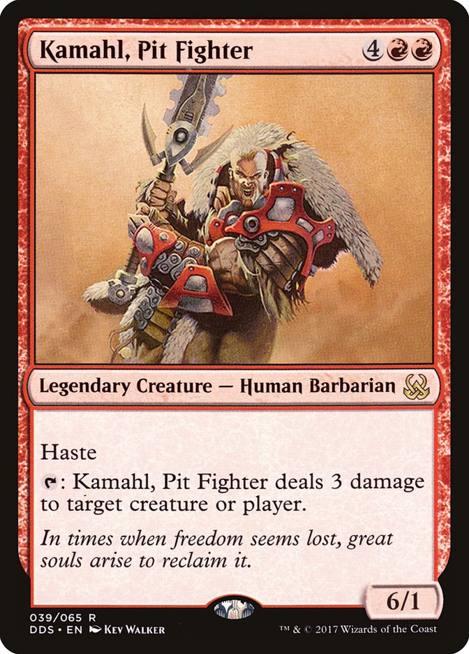 Kamahl, Pit Fighter [Duel Decks: Mind vs. Might] | Clutch Gaming