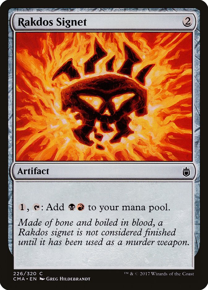 Rakdos Signet [Commander Anthology] | Clutch Gaming