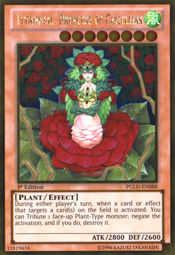 Tytannial, Princess of Camellias [PGLD-EN088] Gold Rare | Clutch Gaming