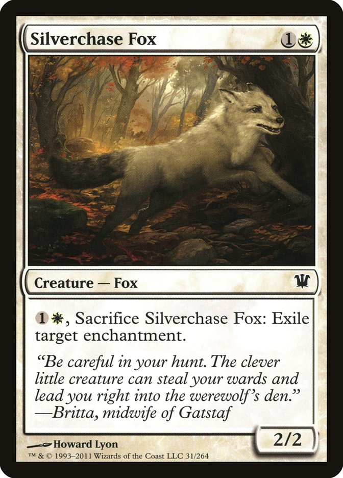 Silverchase Fox [Innistrad] | Clutch Gaming