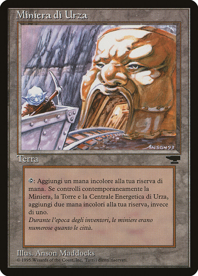 Urza's Mine (Pulley) (Italian) - "Miniera di Urza" [Rinascimento] | Clutch Gaming