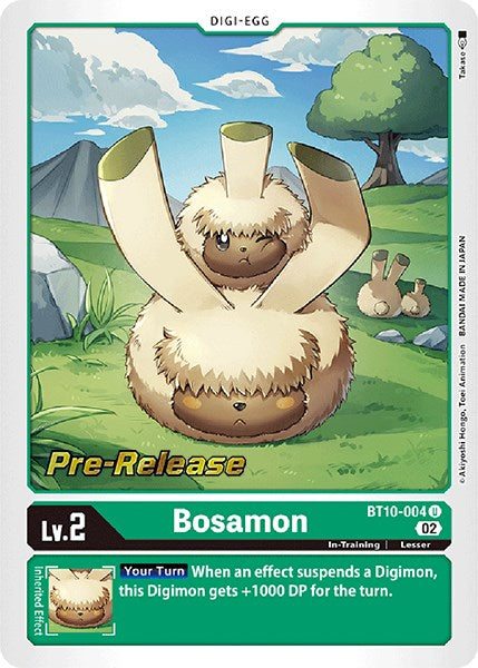 Bosamon [BT10-004] [Xros Encounter Pre-Release Cards] | Clutch Gaming