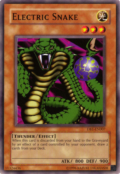 Electric Snake [DB1-EN007] Common | Clutch Gaming