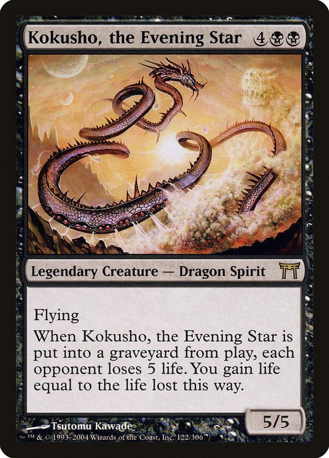 Kokusho, the Evening Star [Champions of Kamigawa] | Clutch Gaming