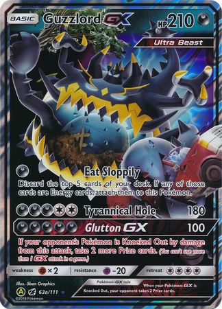 Guzzlord GX (63a/111) (Jumbo Card) [Sun & Moon: Crimson Invasion] | Clutch Gaming