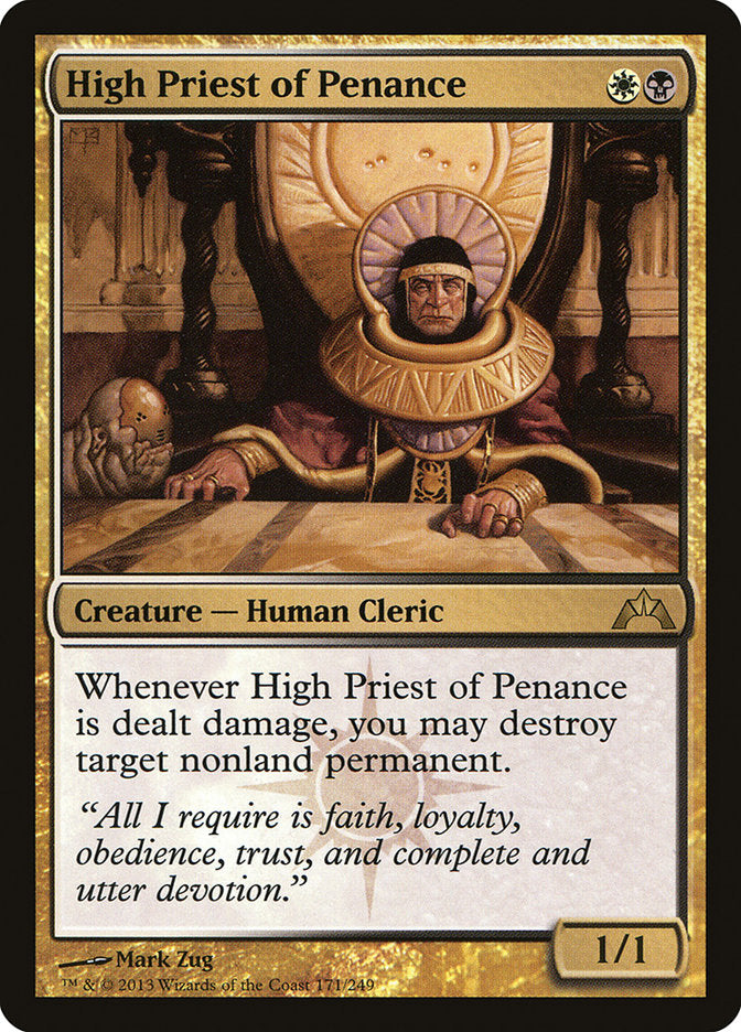 High Priest of Penance [Gatecrash] | Clutch Gaming