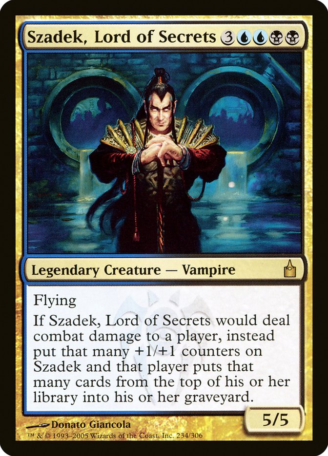 Szadek, Lord of Secrets [Ravnica: City of Guilds] | Clutch Gaming