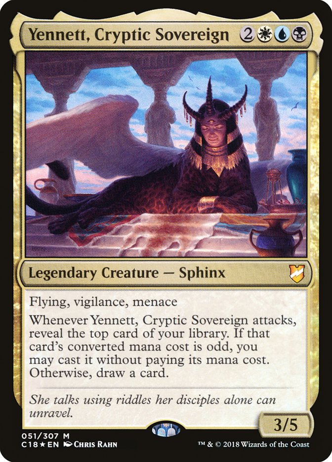 Yennett, Cryptic Sovereign [Commander 2018] | Clutch Gaming