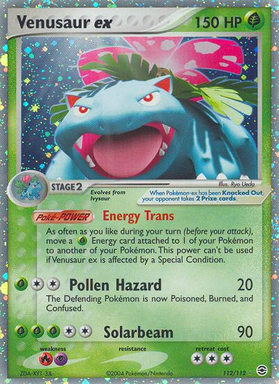 Venusaur ex (112/112) [EX: FireRed & LeafGreen] | Clutch Gaming