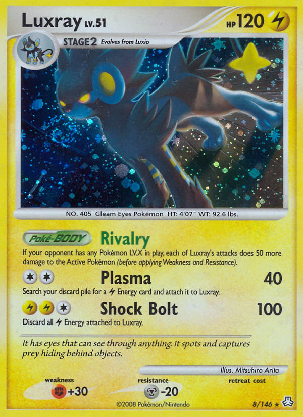 Luxray (8/146) [Diamond & Pearl: Legends Awakened] | Clutch Gaming