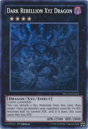 Dark Rebellion Xyz Dragon [NECH-EN053] Ghost Rare | Clutch Gaming