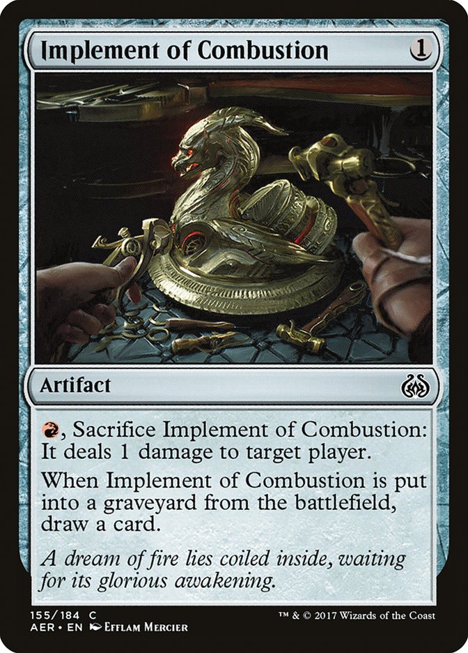 Implement of Combustion [Aether Revolt] | Clutch Gaming