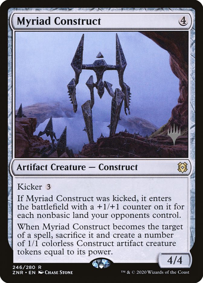 Myriad Construct (Promo Pack) [Zendikar Rising Promos] | Clutch Gaming