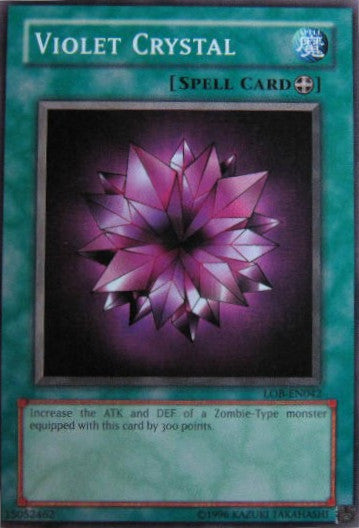 Violet Crystal [LOB-EN042] Common | Clutch Gaming