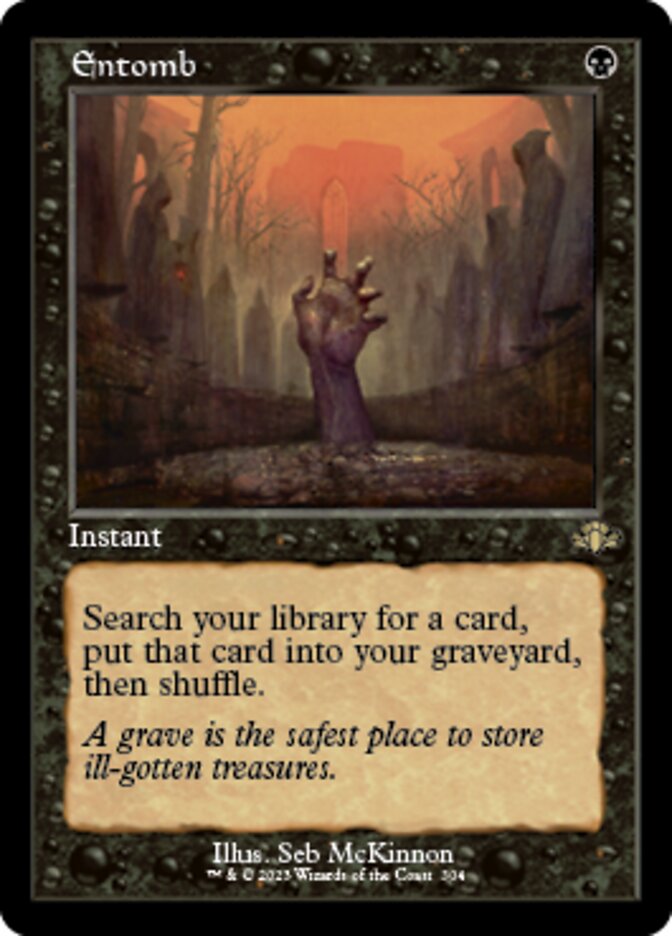 Entomb (Retro) [Dominaria Remastered] | Clutch Gaming