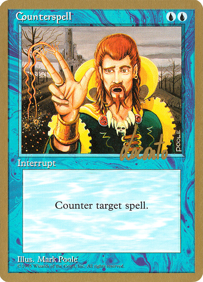 Counterspell (Michael Loconto) [Pro Tour Collector Set] | Clutch Gaming