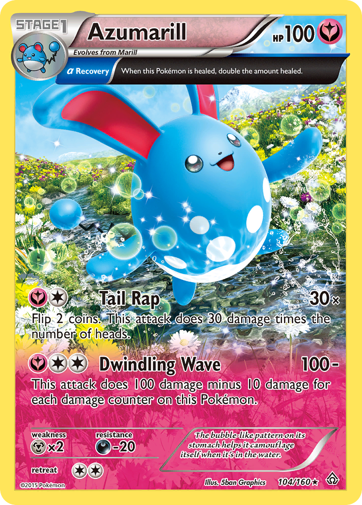 Azumarill (104/160) [XY: Primal Clash] | Clutch Gaming