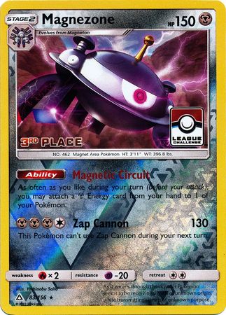 Magnezone (83/156) (League Promo 3rd Place) [Sun & Moon: Ultra Prism] | Clutch Gaming