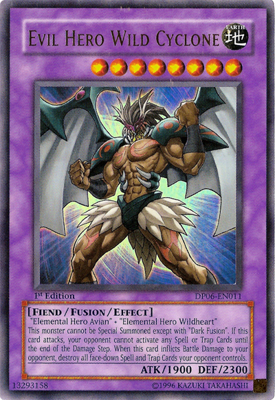 Evil Hero Wild Cyclone [DP06-EN011] Ultra Rare | Clutch Gaming