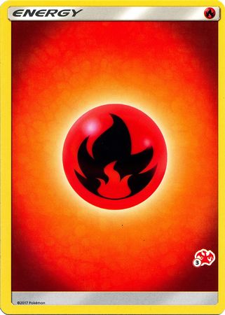 Fire Energy (Charizard Stamp #3) [Battle Academy 2020] | Clutch Gaming