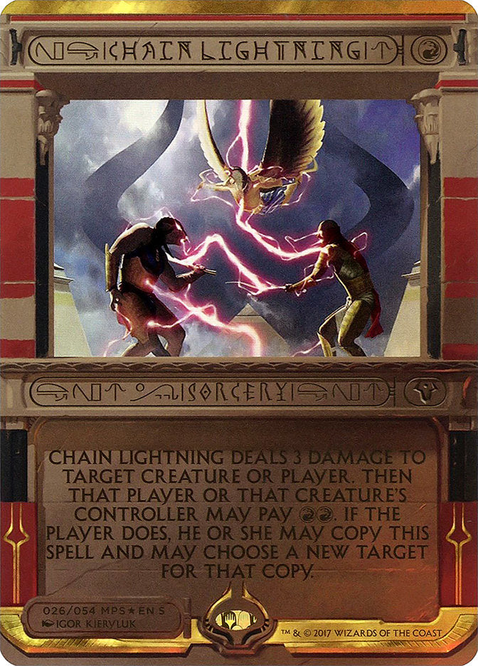 Chain Lightning (Invocation) [Amonkhet Invocations] | Clutch Gaming