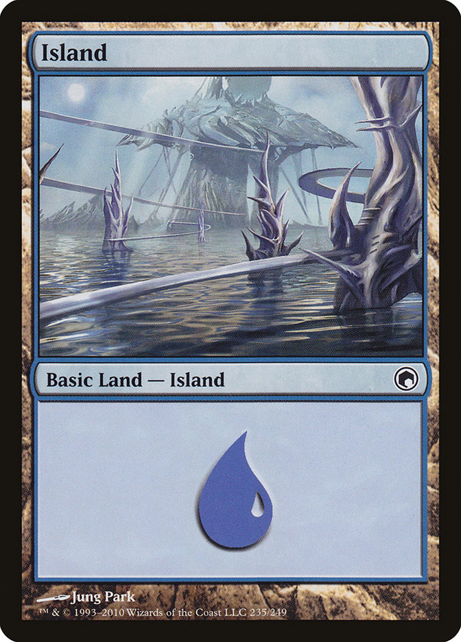 Island (235) [Scars of Mirrodin] | Clutch Gaming