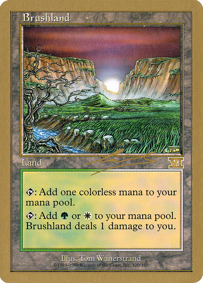 Brushland (Nicolas Labarre) [World Championship Decks 2000] | Clutch Gaming