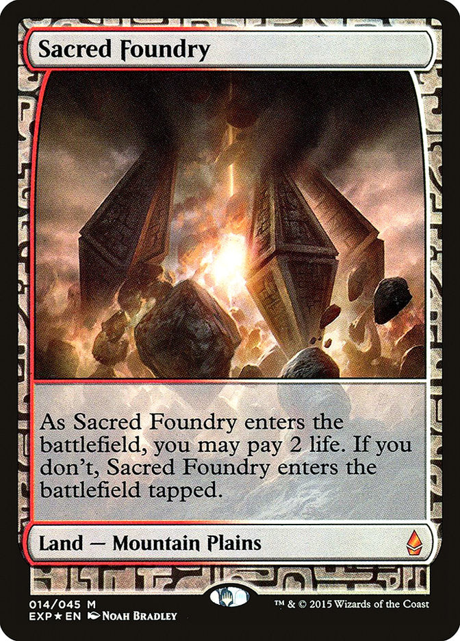 Sacred Foundry [Zendikar Expeditions] | Clutch Gaming