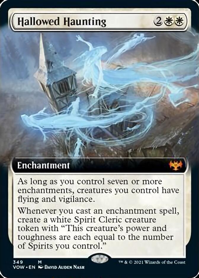 Hallowed Haunting (Extended Art) [Innistrad: Crimson Vow] | Clutch Gaming