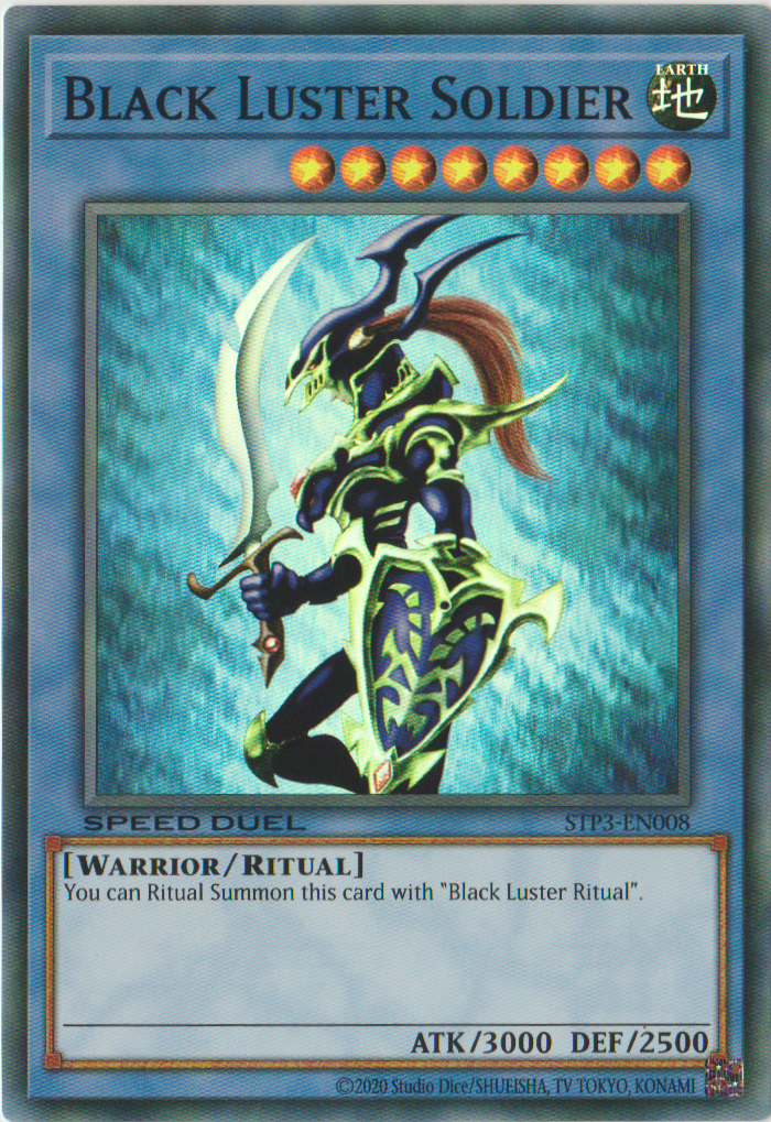 Black Luster Soldier [STP3-EN008] Super Rare | Clutch Gaming