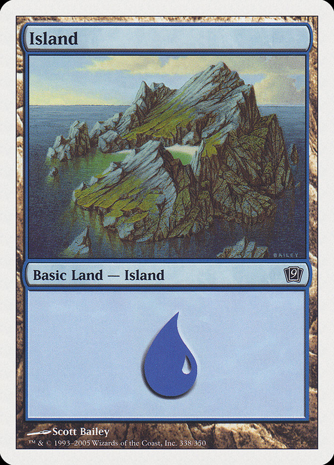 Island (338) [Ninth Edition] | Clutch Gaming