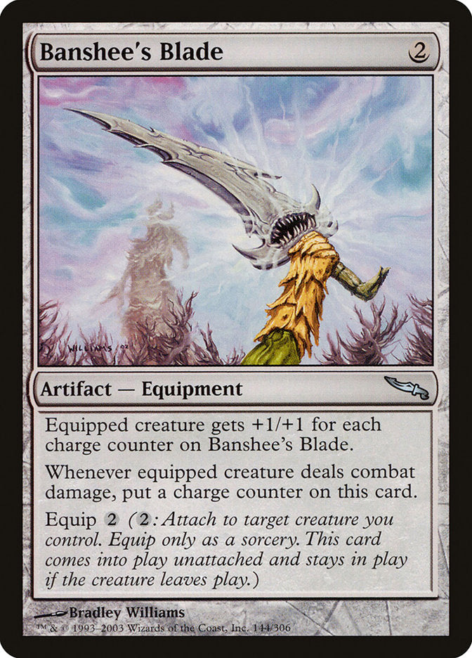 Banshee's Blade [Mirrodin] | Clutch Gaming