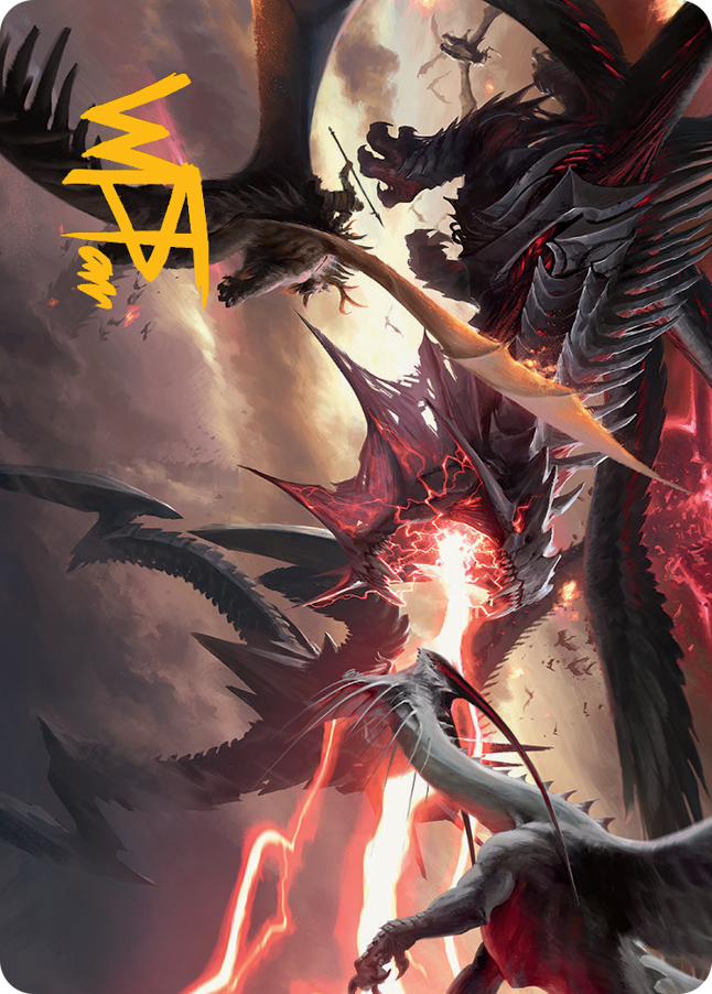 Invasion of Tarkir Art Card (Gold-Stamped Signature) [March of the Machine Art Series] | Clutch Gaming